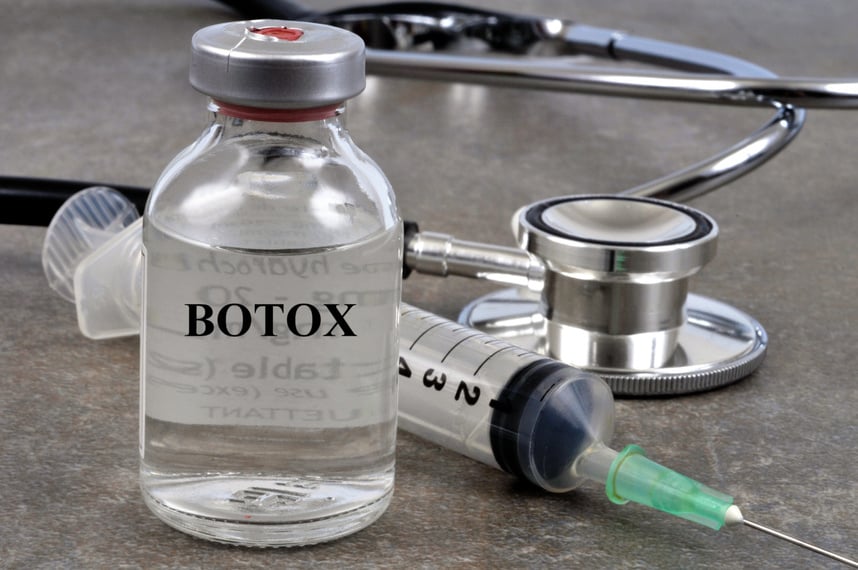 Vial the botox